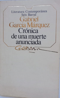 Image of Crónica de una muerte anunciada